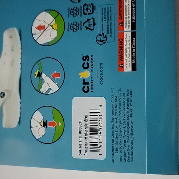 Crocs Jibbitz Charms Uniquely You Sunny Days 5 pac - Picture 4 of 4